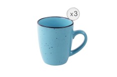SET 3 CANI CERAMICA 354 ML, ELECTRA, ART OF DINING