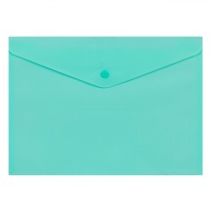 Mapă Documente, A4, Capsă, Plastic, Verde Marin