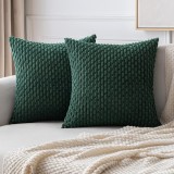 Cumpara ieftin Set 2 Huse de Perna, 50 x 50 cm, Verde Inchs - CN