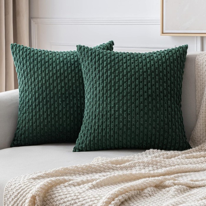 Set 2 Huse de Perna, 50 x 50 cm, Verde Inchs - CN