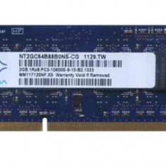 Memorie laptop Nanya NT2GC64B88B0NS-CG SODIMM DDR3/1333 2GB CL9