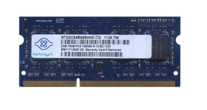 Memorie laptop Nanya NT2GC64B88B0NS-CG SODIMM DDR3/1333 2GB CL9