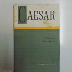 FRAGMENTELE.OPERA APOCRIFA-C. IULIUS CAESAR 1967 * EDITIE BROSATA