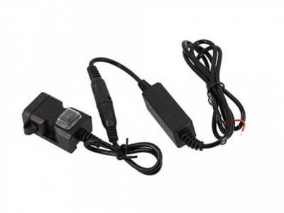 Priza moto alimentare USB, 5V-2.1A si 5V-1A foto