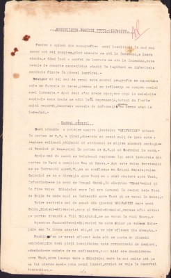 HST PM18 Schiță monografică Cehu Silvaniei 1940 Straja Țării foto
