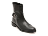 Ghete GEOX negre, D6811F, din piele naturala