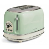Prajitor de paine Ariete, 0155 Vintage, 810 W, 2 Felii, verde