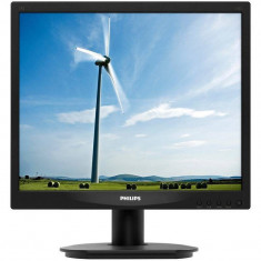 Monitor LED Philips 17S4LSB 17 inch 5ms Black foto