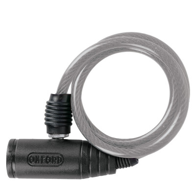 Cablu Antifurt Bicicleta Oxford Bumber Cable Lock Clear, 6 x 600mm foto