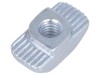Piuliță oțel pentru profile 8mm cu cuplu crescător