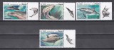 Angola 2018 - Delfini, Serie cu Tapsuri, MNH