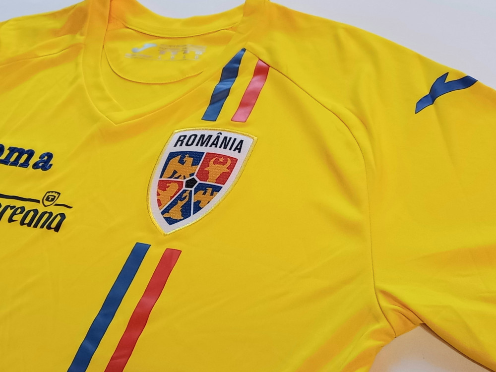 Tricou JOMA - fotbal - ROMANIA, Galben, L | Okazii.ro