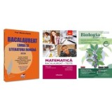 Pachet Bacalaureat 2026. Limba si literatura romana, Matematica M1 Teste si Biologie pe intelesul tuturor clasele 9-10 - Mariana Badea, Rodica Manoles