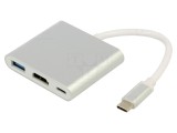 Adaptor USB 3.0/3.1 Alb 0,1m 5Gbps 60W