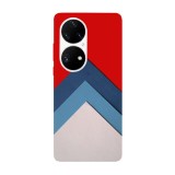 Husa compatibila cu Huawei Nova Y70 model Geometry Art, Silicon, TPU, Viceversa, Transparent, Carcasa