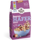 Musli Bio cu Ovaz si Fructe de Padure, Fara Gluten, Bauckhof, 425g