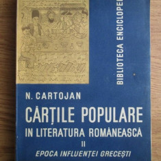 Nicolae Cartojan - Cartile populare in literatura romaneasca volumul 2 (1938)