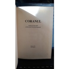 Coranul , Traducere din Araba Dr.Silvestru Octavian Isopescul
