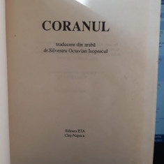 Coranul , Traducere din Araba Dr.Silvestru Octavian Isopescul