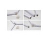 Conector pentru LED tub tip T5 Drept/ V/L/Y/T/ Cod: CON-HEX Automotive TrustedCars, Oem