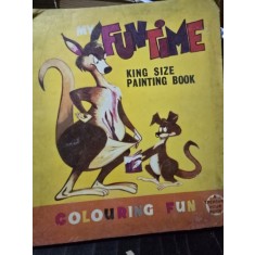 MY FUN TIME, KING SIZE PAINTING BOOK (CARTE DE COLOREAT)