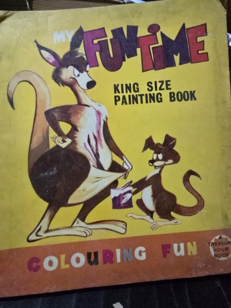 MY FUN TIME, KING SIZE PAINTING BOOK (CARTE DE COLOREAT)