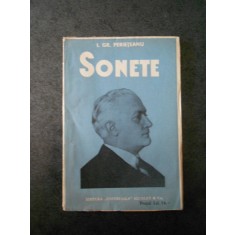 I. GR. PERIETEANU - SONETE (1963, prima editie)