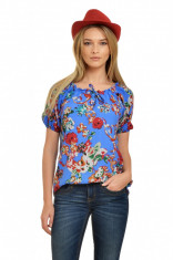 Bluza Dama IE cu Imprimeu Floral foto