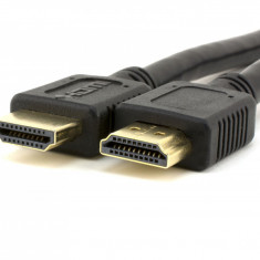 Cablu HDMI1.4 cu ethernet 14+1p tata - HDMI 14+1p tata aurit CCS 1.5m