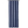 Draperie Elfie Opac cu inele Jemidi, 140 x 245 cm, Albastru, Poliester, 55279.04.01