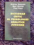 K0a Dictionar critic al psihologiei analitice jungiene - Andrew Samuels