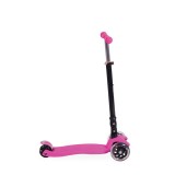 Cumpara ieftin Trotineta Copii Moni ABC Scooter Roz, Pliabila, Frana, Ajustabila 59-88cm, Max 40kg