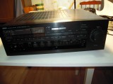 Amplituner YAMAHA Natural Sound R-8, lipsa capac de protectie butoane frontale, functional, foarte greu, 81-120W