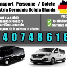 Transport persoane Romania germania