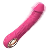 Vibrator Sleek Handle 22.5cm Magenta