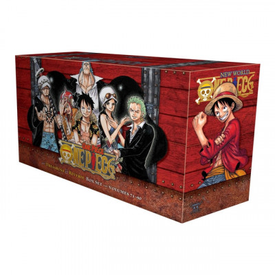 One Piece Box Set 4: Dressrosa to Reverie: Volumes 71-90 with Premium foto