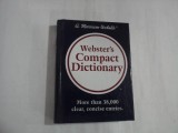 Webster's Compact DICTIONARY - a Merriam-Webster