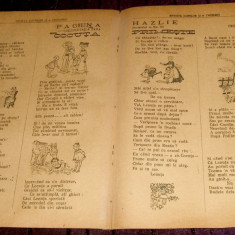 Revista copiilor si tinerimei Nr 29/1920, BD benzi desenate romanesti Iordache