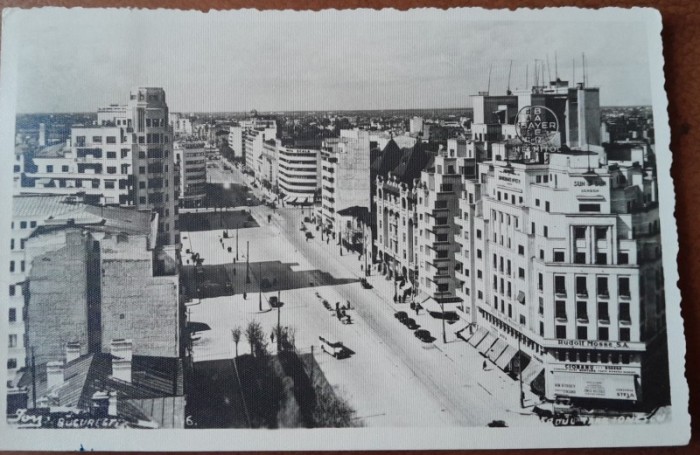 Carte postala, Bucuresti perioada interbelica