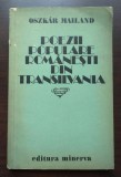 Oszkar Mailand - Poezii populare rom&acirc;nești din Transilvania (ed. Ana Șoit)