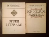 Mircea Anghelescu - Ion Heliade Rădulescu + D. Popovici - Studii literare III: Ideologia literară a lui I. Heliade Rădulescu