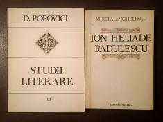 Mircea Anghelescu - Ion Heliade Rădulescu + D. Popovici - Studii literare III: Ideologia literară a lui I. Heliade Rădulescu