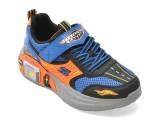 Pantofi sport Skechers GARAGE multicolor baieti, material textil, inchidere velcro
