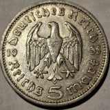 Germania Nazista 5 reichsmark 1935 A argint
