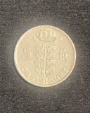 Moneda 5 franci 1978 Belgia