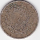 Moneda Jamaica 1 penny 1870 &ndash; Regina Victoria