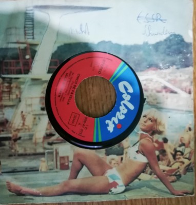 Disc Vinil 7# Ulla Wiesner &amp;lrm;&amp;ndash; Chico De Favella - Colorit &amp;lrm;&amp;ndash; 1 C 006-41 075 foto