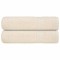 vidaXL Prosoape de duș 2 buc crem 70x140 cm 360 g/m&sup2; 100% bumbac