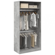 Gossi sifonier, gri beton, 100x50x200 cm, pal