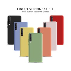 Husa Silicone Case Samsung Galaxy A71 Verde